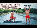 12 MIN ADVANCED FULL BODY HIIT WORKOUT WITH DUMBBELLS.