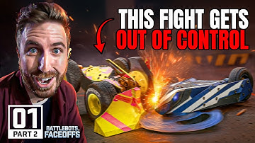 The Death of a Legend?! HUGE Knockouts! | BATTLEBOTS FaceOffs Episode 1 (Part 2)