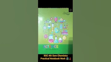 CCSU Meerut | BSC 4th Sem | Chemistry Practical Work |Exp 01 | Rast