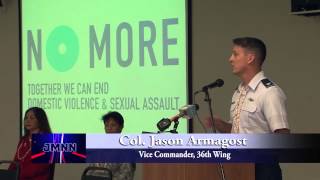 Navy, Air Force, Guam Community Unite to End Sexual Assault, Child Abuse