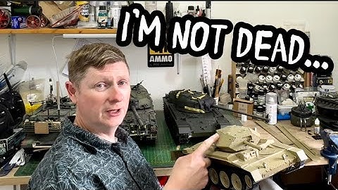 IK BEN NIET DOOD! Een kleine update en een sorry. #rctank #auto #howto #praten #model