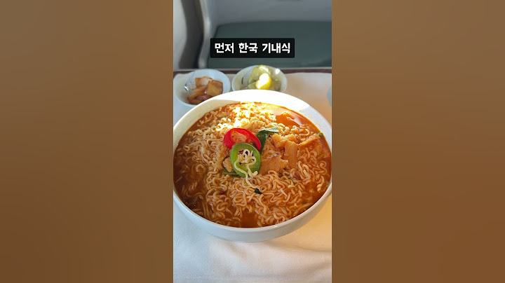 대~단한 대한항공 비즈니스 기내식 10끼 먹기! | 대한항공 워싱턴-인천 비지니스 클래스