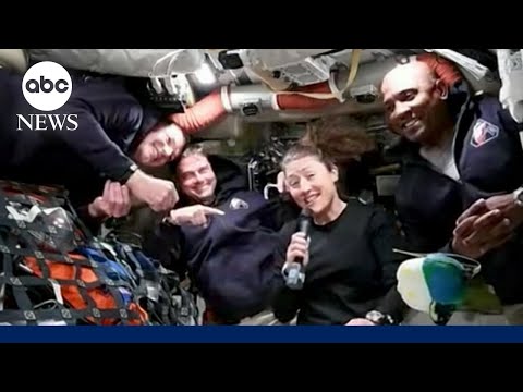 Artemis II astronauts speak out from space