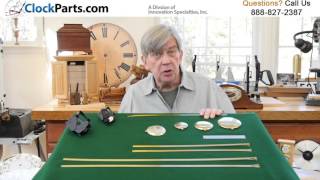 Clock Pendulums Rods and Bobs