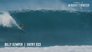Billy Kemper at Pipeline Dec 7th, 2020
