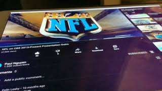 NFL Presentation Intro Evolution (CBS)