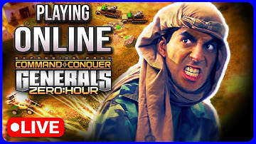 Firing Stealthed SCUD Storms in Online Multiplayer FFA Matches | C&C Generals Zero Hour