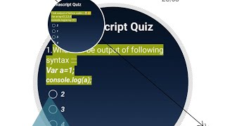 javascript Quiz  || see If you can nail it  ? ?  short javascriptinterviewquestions