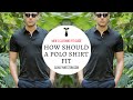 How Should A Polo Shirt Fit? - Men's Clothing Fit Guide - Pique, Cotton, Silk