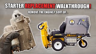 How to Replace the Starter on a Walker MTGHS (Easiest Way)