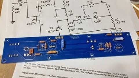 Robert Builds the Nelson Pass F6 Amplifier part 1