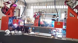 automatic cuplock ledger welding machine