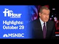 Watch The 11th Hour With Brian Williams Highlights: October 29 | MSNBC
