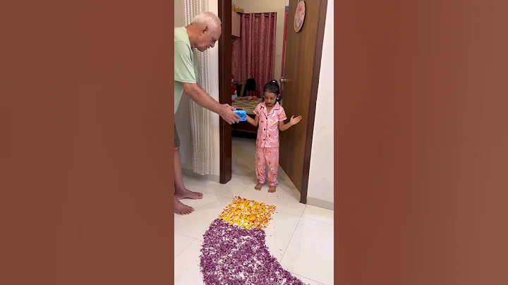 baby girl birthday decoration at home | 1st birthday decoration| credit goes to - @swetha_g_b