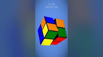 2x2 Rubiks Cube Solved in 16 Seconds Virtual Cube #rubicks #puzzle #cube #cubber #rubikscube #cubing