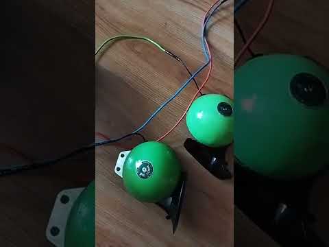 #звуковой сигнал big horn #установка #через трëх контактное реле #автомобильный сигнал.