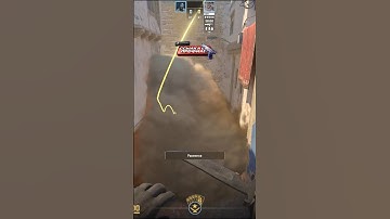 Лучший двухэтажный Смок на шорт на карте Mirage CS2! #cs2 #csgo #кс2 #counterstrike #cs #shorts #кс