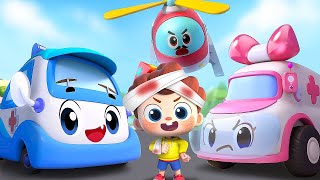 ピーポーピーポー救急車出動！ | はたらく車 | 子供の歌メドレー | 赤ちゃんが喜ぶ歌 | 童謡 | アニメ | 動画 | ベビーバス| BabyBus