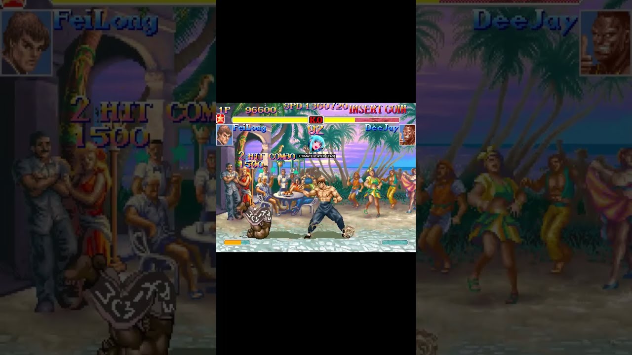 SUPER STREET FIGHTER II TURBO - FEI LONG COMBO 8#tas