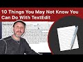 19 Things You May Not Know You Can Do With TextEdit On a Mac