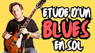 Etude d'un blues en Sol - Florent Passamonti - Guitare Xtreme Magazine #126