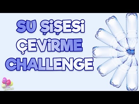Su Şişesi Çevirme Challenge - Water Bottle Flip Challenge | Su Şişesi Durdurmak