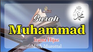 AL-QURAN SURAH MUHAMMAD | IRAMA HIJAZ