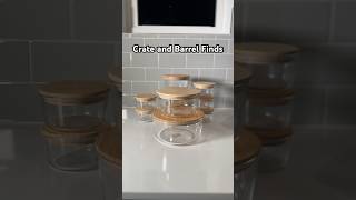 @crateandbarrel has the cutest stuff! Moving away from plastics in 2025. #kitchen #unboxing