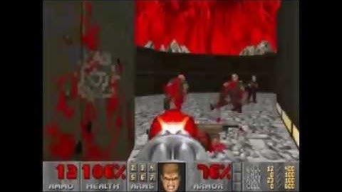 Doom 2 - Level 21 (MAP21) "Nirvana" - rare released version with soundtrack "b-side"!