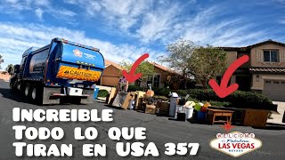 Lo que tiran en USA Las Vegas #357 en tiempo de mudarse tiran sus pertenencias.