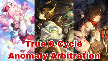 [ Honkai Star Rail ] Dan Heng Permansor & Lingsha & Hyacine Anomaly Arbitration True 0 Cycle