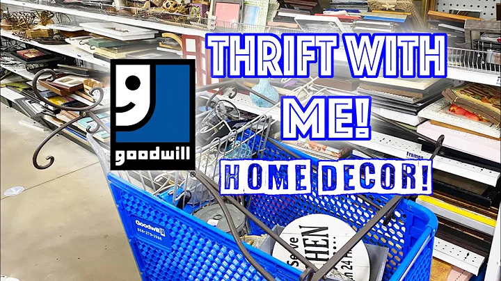 I'VE BEEN KEEPING A SECRET ... GOODWILL THRIFT WITH ME / DIY UPCYCLE HOME DECOR!