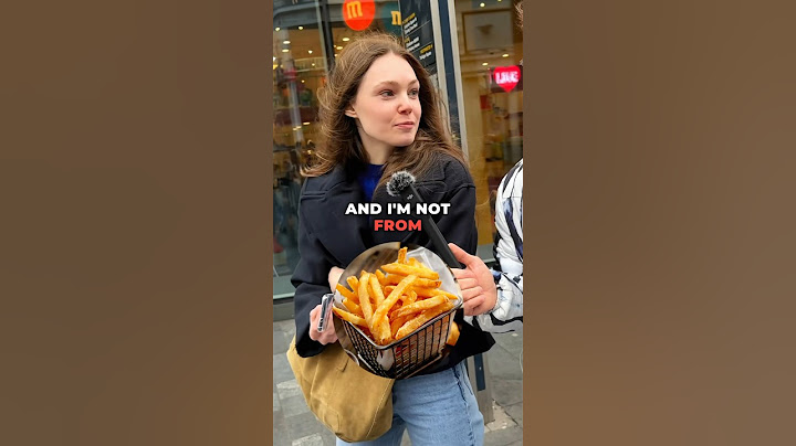 Guess The Country:  French fries and obsession with Stromae? 🍟🎵 #language #culture #dutch #food