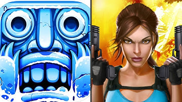 Temple Run 2 🥶 FROZEN SHADOWS Map 2022 VS Lara Croft: Relic Run