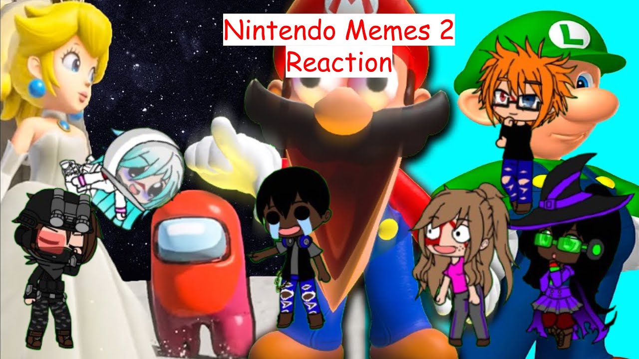 Random Roster Reacts to Mario Reacts to Nintendo Memes 2