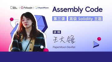Assembly Code｜第3课-1.1：高级 Solidity 主题