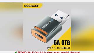 Essager USB 3.0 Adapter OTG USB A Female to Type C Adapter Male Converter For Macbook pro Air Samsun