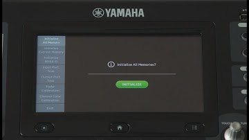 Initializing the TF - Yamaha TF Quicktips ep22