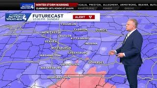 Winter Weather heading to Western Pa.