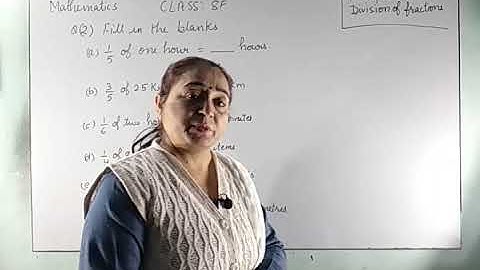 Maths Class-5th Unit-8 Multiplication and Division of Fractions: Exercise 8F Q(2)