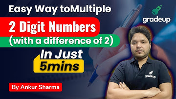 Easy Trick to Multiply 2 Digits Numbers🚀 CLAT 2022 ⚡Ankur Sharma