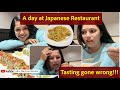 A day at japanese restaurant  tasting gone wrong  food review  sushi  noodles soup  wasabi