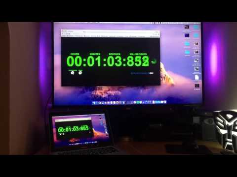 Display Lag Test for Philips 43PUT4900 4K TV