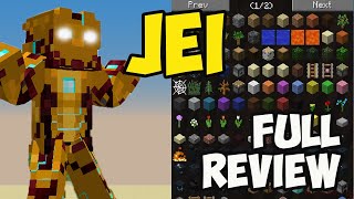 JUST ENOUGH ITEMS 1.20.4 minecraft - FULL SPOTLIGHT JEI 1.20.x and Review