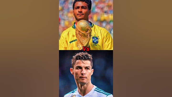 Cristiano Ronaldo vs Romário, quem é melhor?