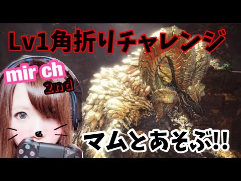 Mhwi マムと遊ぶ 一撃したい ソロでマムタロト Youtube