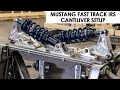 1969 mustang fast track irs with billet cantilever shock setup