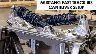 1969 Mustang FAST TRACK IRS with Billet Cantilever Shock Setup