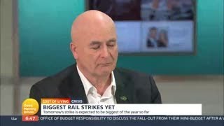 RMT Mick Lynch on GMB September 30, 2022