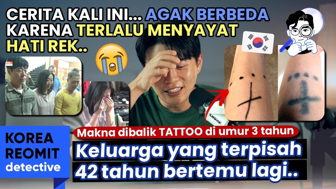 ANGGOTA KELUARGA YANG TERPISAH PULUHAN TAHUN.. TETAPI BISA KETEMU LAGI BERKAT TATO INI..